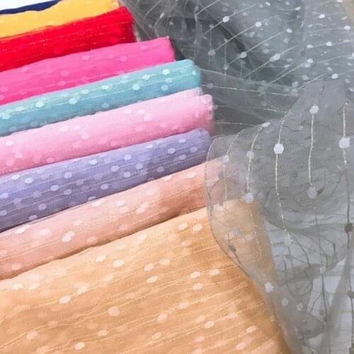 Metallic Mesh Decoration Dress Cosplay Fabric Background Cloth Skirt Stage Craft Material