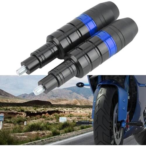 1pair 8mm Motorcycle Anti Falling Rod Scooter Motorbike Bar CNC Aluminum Engine Shatter Crash Frame Slider Protector Stick Bar