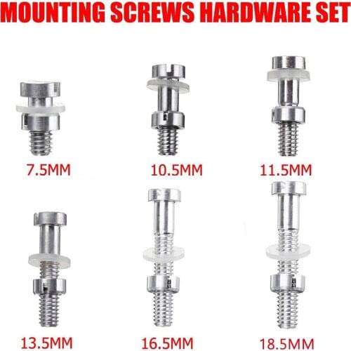 4pcs Rapair Tool DIY Mounting Screws Replacement Metal Professional Phonograph Music LP Audio Turntable Hardware Headshells