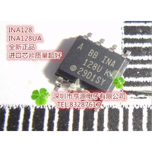 5pcs INA128UA INA128 INA128U SOP-8