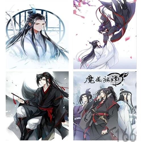 5d Diy Diamond Painting Wizard Wei Wuxian Square/round Diamond Embroidery Needlework Cross Stitch Mosaic Home Decoration