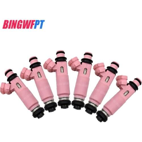 6pcs Fuel Injector Nozzle 23250-20030 23209-20030 2325020030 2320920030 For Toyota Lexus ES300 ES330 RX330 RX350 RX400h