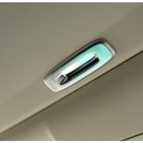 Car ABS Chrome Skylight Window Handle decorative frame Trim Sequins For Lexus NX300h nx200t 2015-2017 Accessories Car Styling