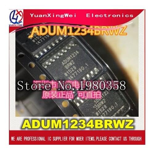 Free shipping 20pcs/lot ADUM1234BRWZ ADUM1234BRW ADUM1234