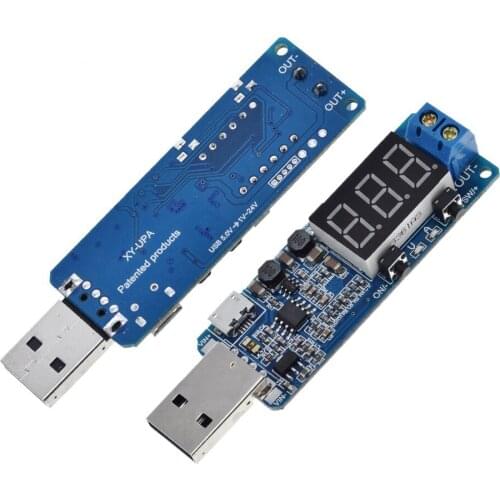 Digital Control USB Voltage Regulating Module 5V to 3.3V 9V 12V 24V Desktop Power Module XY-UPA