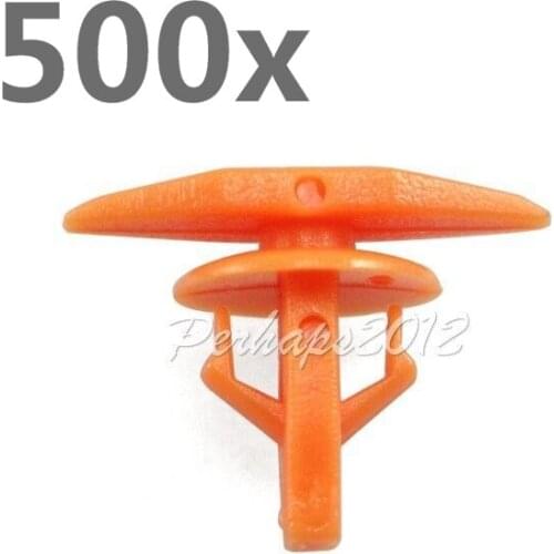 500 pcs Weatherstrip Retainers Clip 91530-SP1-003 for for Civic, Odyssey, 3.5 RL 1992-On
