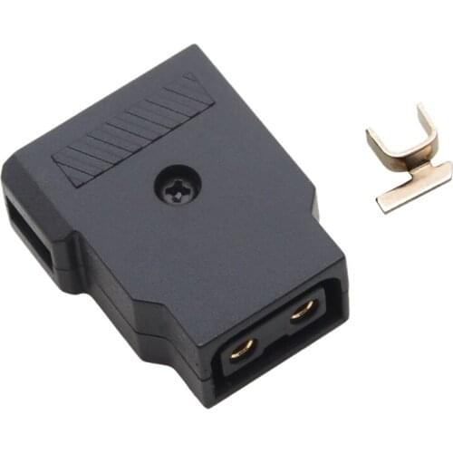 Female D-Tap P-Tap Power Type B Rewirable Diy Socket For Camcorder Rig Power Cable V-Mount Dslr Anton Camera Battery (Female D-T