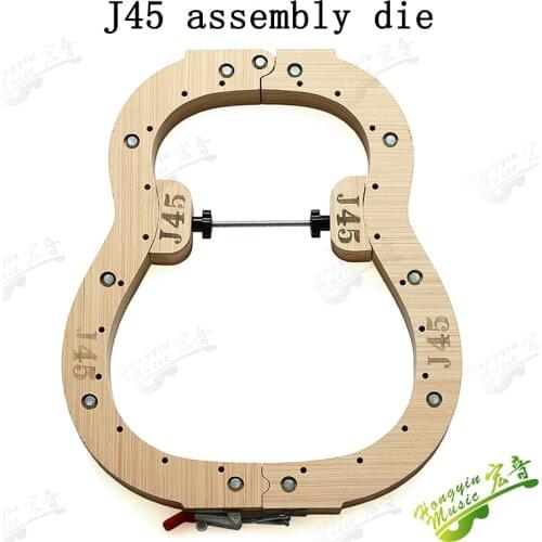 J45 folk acoustic guitar template barrel assembly mold side plates bend up and down molds to make guitar tools
