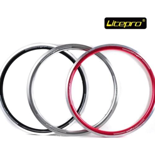 Litepro kpro folding bike bicycle rims 20 inch bmx alloy wheels 406 rim 20H 24H 28H