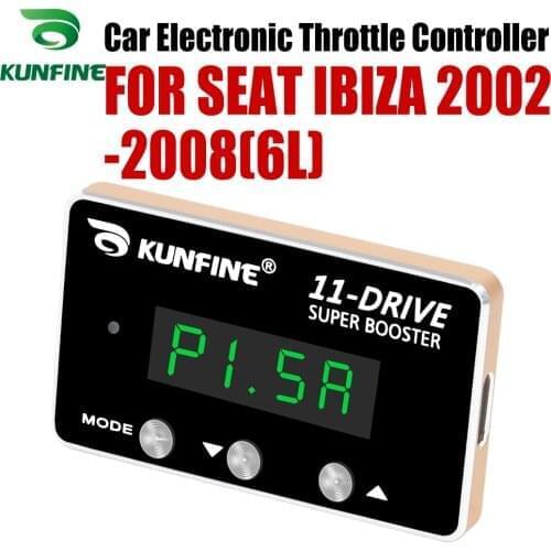 KUNFINE Car Electronic Throttle Controller Racing Accelerator Potent Booster For SEAT IBIZA 2002-2008(6L) Tuning Parts 11 Drive