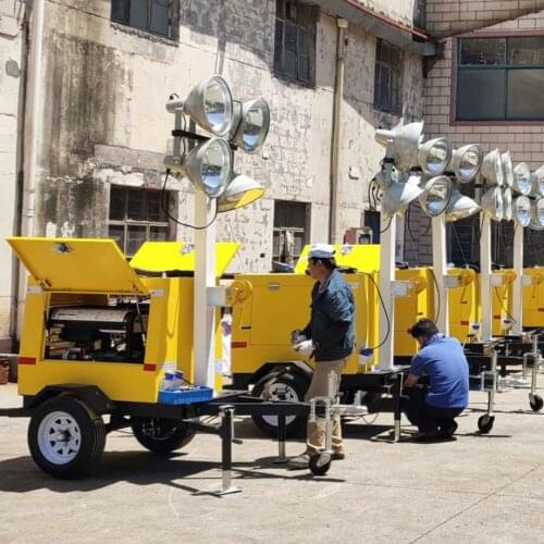 Multifunctional Engineering Mobile Lifting Lighting Vehicle Emergency Lighting Vehicle