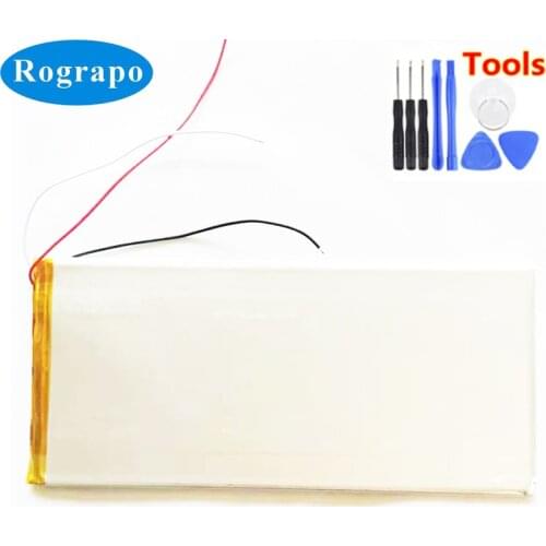 New 3.7V 5500mAh Battery For Prestigio MultiPad Wize 3131 3G Tablet PC Li-Polymer Accumulator 3-Wire + Free Tools