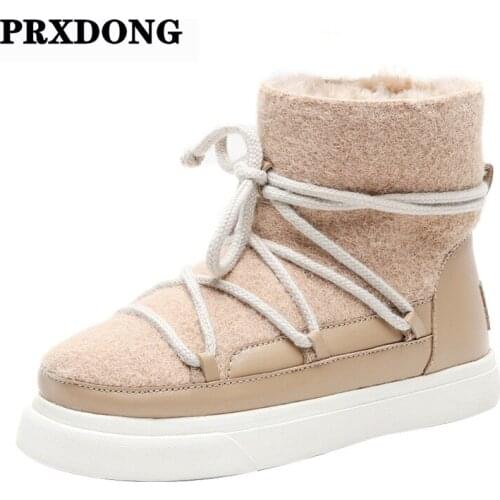 PRXDONG Women's Winter Boots