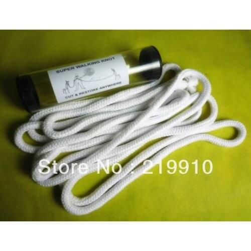 Free Shipping Super Walking Knot - White Magic Tricks