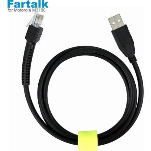 PMKN4147A USB Programming Cable for Motorola XiR M3188 M3688 M6660 DEM400 DM1400 DM1600 DM2400 DM2600 CM200D CM300D XPR2500