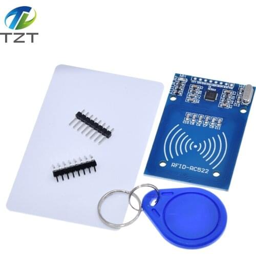 TZT 10pcs MFRC522 RC-522 Antenna RFID IC Wireless Module For Arduino IC KEY SPI Writer Reader IC Card Proximity Module