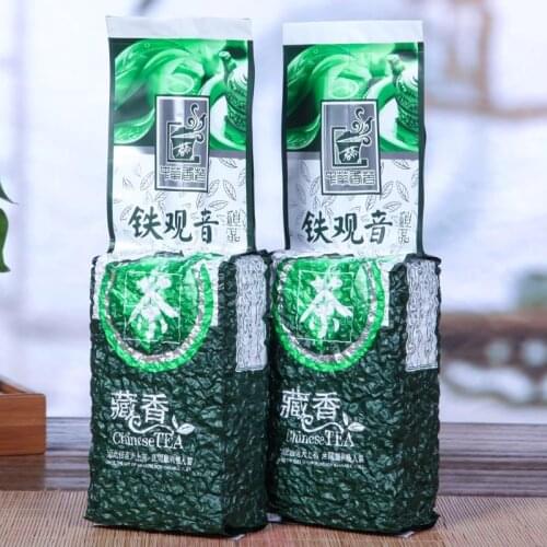 2021 China Oolong Tieguanyin Superior Tie Guan Yin Tea Organic Green Oolong Tea Weight Lose Tea 250g
