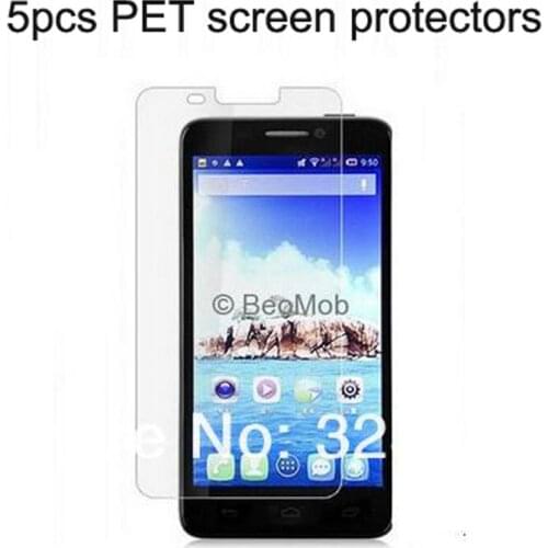 5pcs pet film For Alcatel 6012X 5036D One Touch Snap 7025/7025D Clear Screen Protector