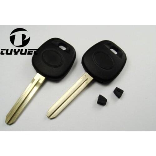 Brand New Car Key Case Fix For Toyota Transponder Key Shell TOY43 Blade FOB Key Cover Blanks