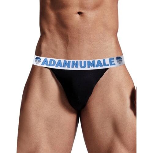 ADANNU G-strings Family 4CM Wide Belt Males Jockstraps Cartoon Waist Double D Design Independent Codpiece Skin Friendly T-back