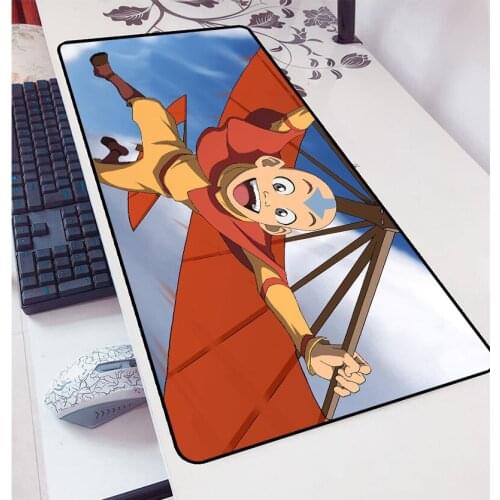Anime Avatar Gamer XXL Mouse Pad The Last Airbender 800x300mm Mousepad Ergonomic Gadget Office Desk Keyboard Mats for Games gift
