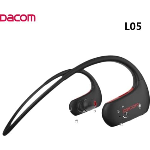 DACOM L05 Sports Bluetooth Headphone IPX7 Waterproof Wireless Headset Hand Free Bass Stereo Earphone for Xiaomi Huawei iPhone