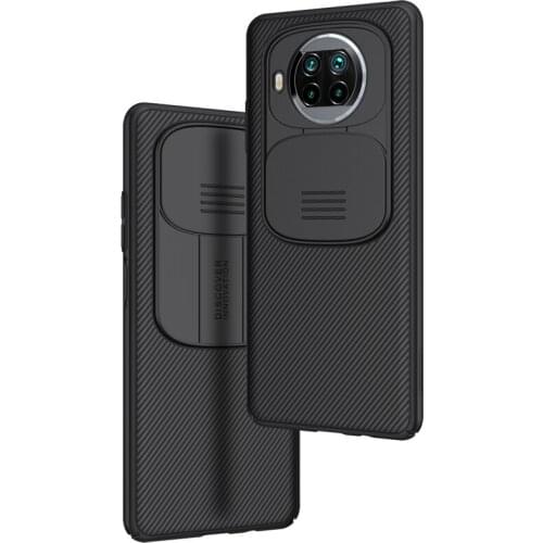 For Xiaomi Mi 10T Lite 5G Case Mi 10T Lite Cover NILLKIN Slide Camera Lens Protective Hard Plastic Back Cover Phone Cases