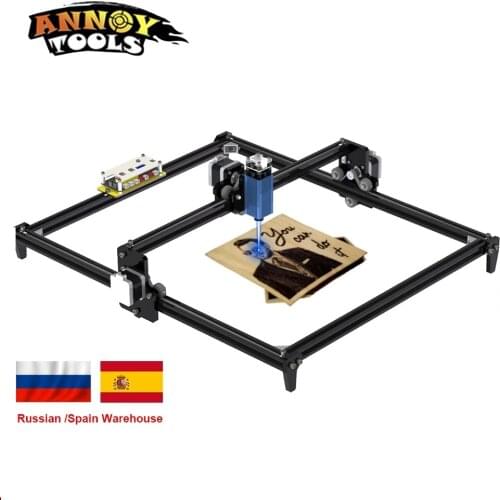 Laser Engraver 2.5W/15W Personal CNC Laser Cutter Engraver DIY Laser Logo Printer For Metal Engraving Machine Tools 40*50cm