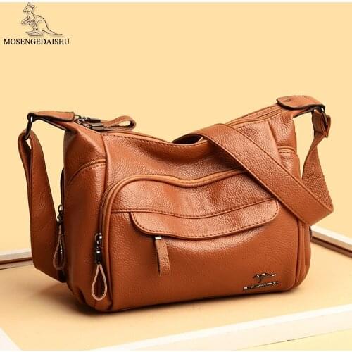 Fashion Letter Design Ladies Shoulder Bag 2021 New Women Messenger Bags High Quality PU Leather Womens Travel Bag Bolso Mujer