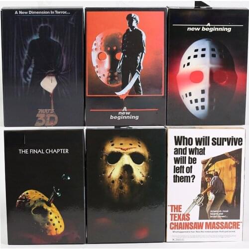 NECA Jason Voorhees The Texas Chainsaw Massacre 7" Action Figure Collection
