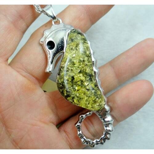 New style FASHION JEWELRY Precious Modernist ambers GEM stone Necklace free shipping P118