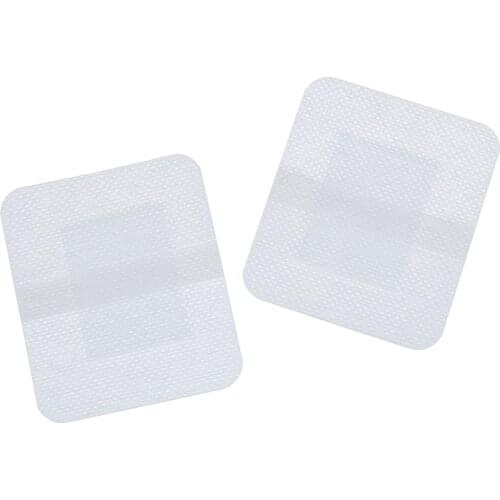 First Aid 8Pcs Large Size Hypoallergenic Non-woven Medical Adhesive Wound Dressing Band Aid Bandage