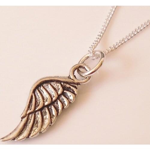 Angel wings-Charms Pendant Fashion Jewelry Vintage Statement Sweater Chain Necklace Pendant jewelry Fast shipping-99