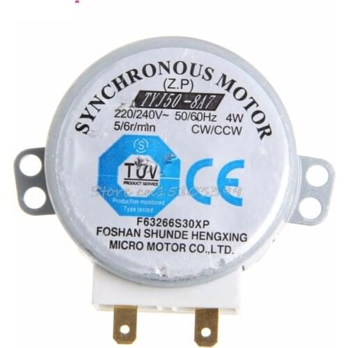 Microwave Oven TYJ50-8A7 Turntable Turn Table Synchronous Motor Controller 220/240 Volt Drop Ship