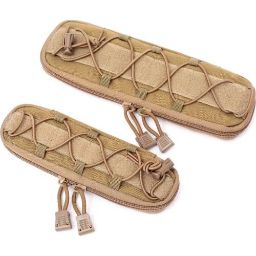 Tactical Belt Molly Pouch Molle Waist Vest Pouches EDC Backpack Bag Attachments For Hiking Military Hunting magazine Pouch