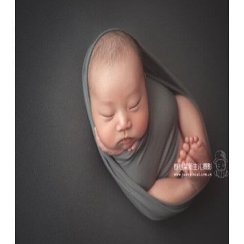 Newborn Stretch Knit Wrap Baby Jersey wrap Knitted blanket Photography props Newborn swaddle banket backdrop Background Layer