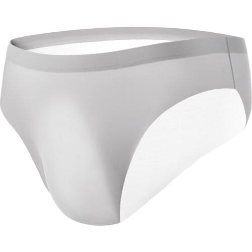 Briefs One-Piece 3d Panties Elastic Mens Breathable Seamless Ice Silk Briefs Underpants Ultra-Thin Underwear Thong Lingerie
