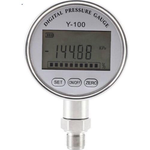 -0.1~60MPa High Precision Digital Pressure Gauge 0.5% Accuracy Pressure Meter Manometer Air Oil Gas Water Liquid Pressure Tester