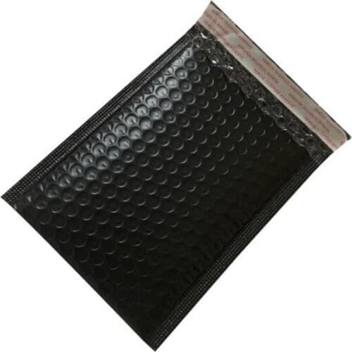 10PCS YA Black Bubble Courier Bag Seal Envelope Foam Foil Shipping Mailing Bag Bubble Mailer Envelopes for Gift Packaging