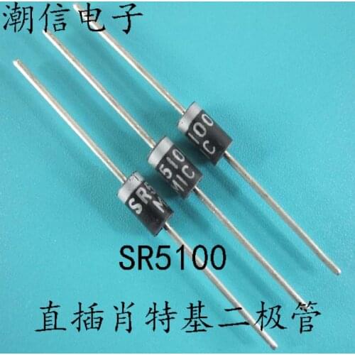 10cps SR5100 diode 5 a 100 v