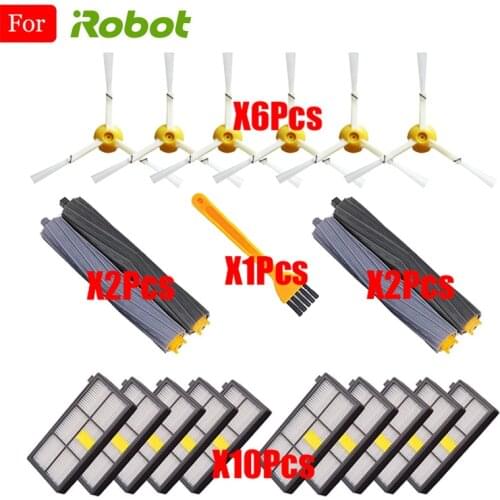 Sweeping Robot Accessories HEPA Filter For iRobot Roomba 800 900 Series 860 865 870 880 980 Replacements Parts Spare Brushes Kit