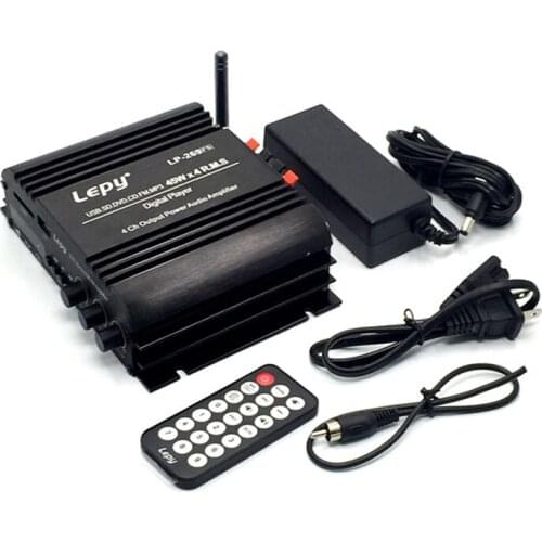 Bluetooth 45w Hi-Fi Stereo Power Amplifier USB.SD.DVD.CD.FM.MP3 Digital Player