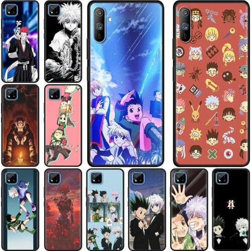 Hunter X Hunter HXH Anime Cell Phone Case for Realme 6 7 8 C3 C21 XT 5 GT Neo C11 X50 Pro 5G C25 Mobile Phones Cover Coque