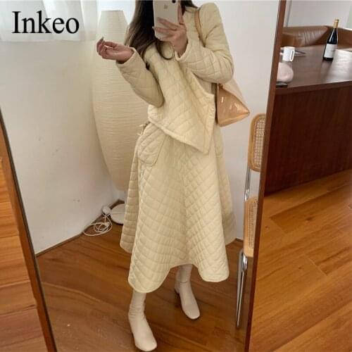 Женские осенние пуховики Inkeo China At AliExpress