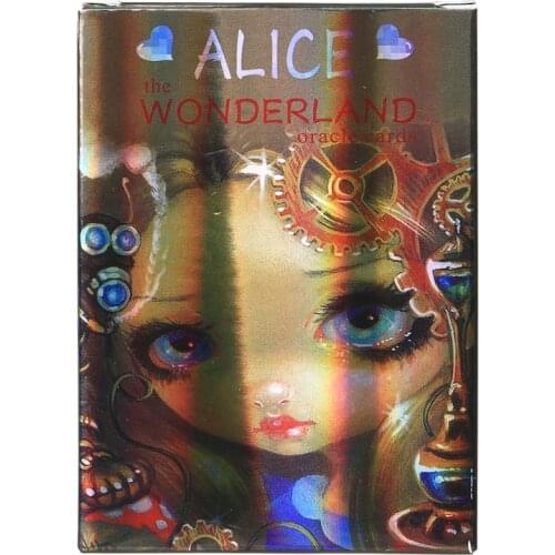 Oracle alice the wonder land oracle cards Tarot Deck Tarot Oracle Card Board Deck Games Palying Cards For Party Game
