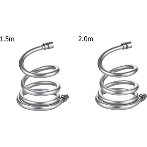 Hot PVC High Pressure Thickening Anti-Winding Smooth Shower Hose for Bath Handheld Shower Head Flexible Shower Hose