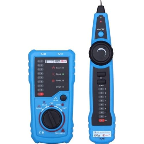 Multi-functional Handheld FWT11 Wire Tester Tracker Line Finder Cable Testing Tool for Network Maintenance