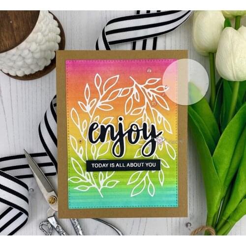 New 3Pcs Leaf decoration metal Cutting Dies Stencils DIY Scrapbooking Paper/photo Cards Embossing Dies