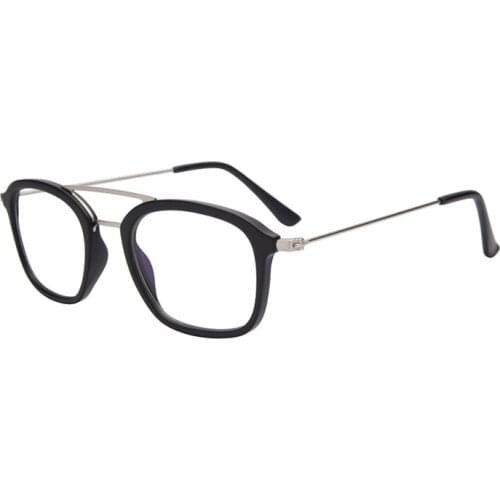 Double Beam Anti Blue Light Women Myopia Glasses Men Computer Protective Nearsighted Glasses -1.0~-6.0 Custom Prescription Lens