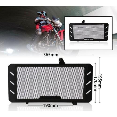 Professional Durable Diamond Grids Motorcycle Radiator Guard Cover Protective Grille for Honda NC700 12-19 Motorcycle Accessory
